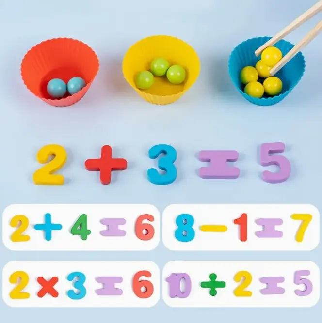Juego De Matemáticas Montessori
