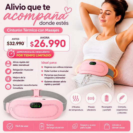 Cinturón Térmico Menstrual