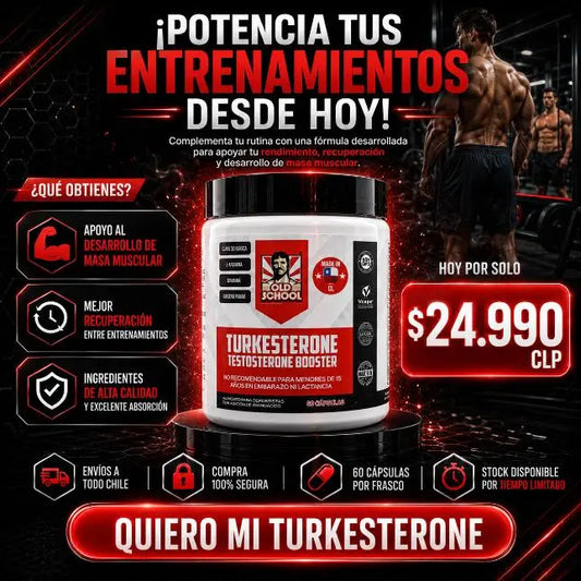 Turkesterone Booster 60 Cápsulas