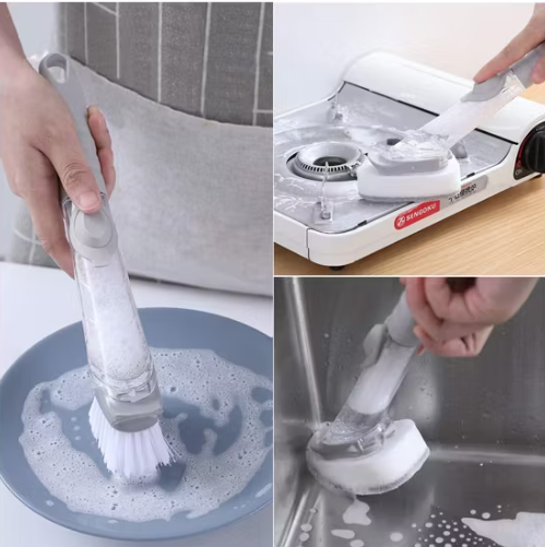 Cepillo Dispensador De Jabón - Limpieza Hogar