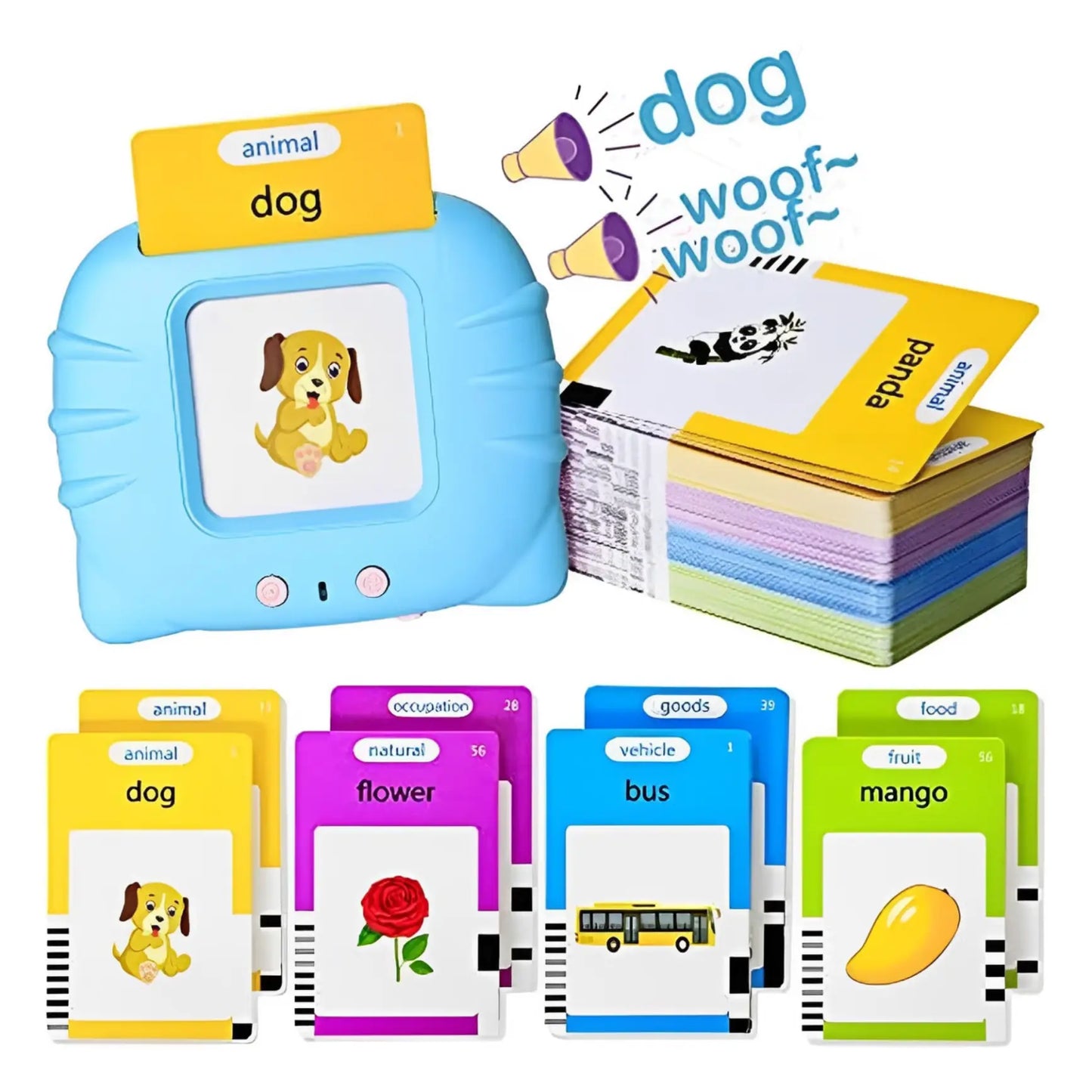 Juego Lector De Tarjetas Aprendo Inglés