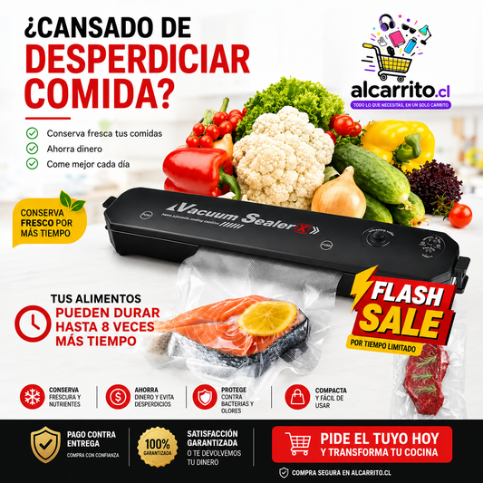 Selladora De Alimentos Al Vacío